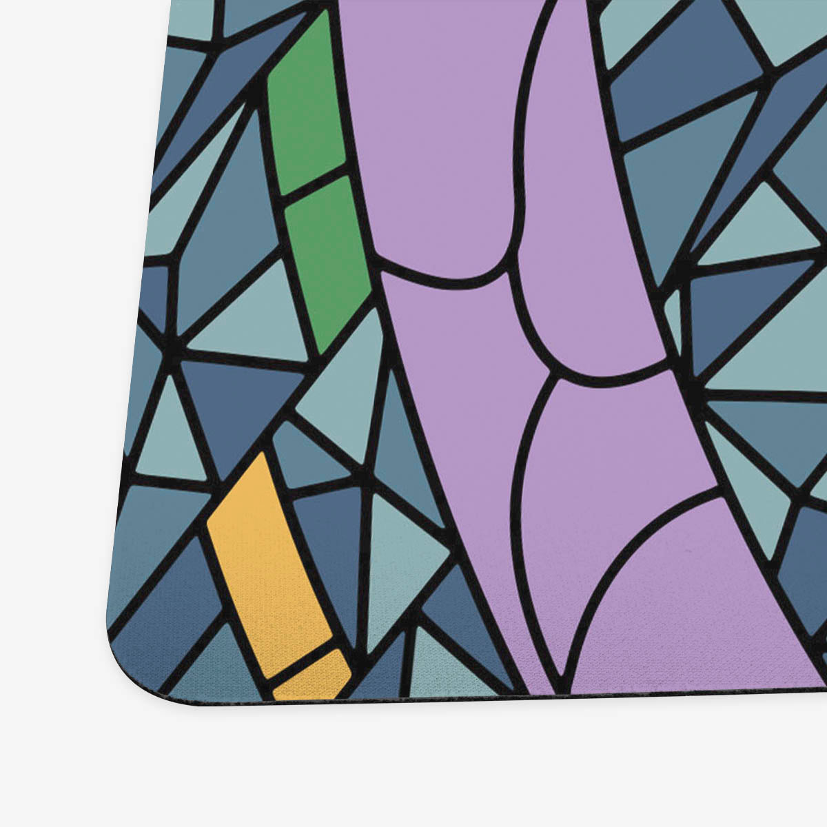 Stained Glass Circle Playmat - Premium Playmat from Inked Gaming - Just $34.99! Shop now at Game Crave Tournament Store