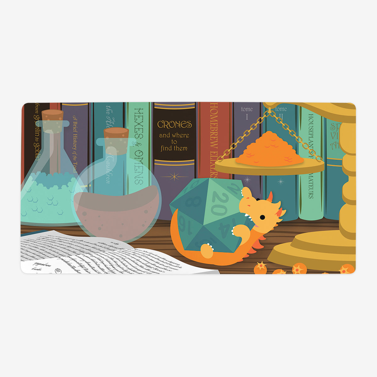 The Magicians Assistant Playmat - Premium Playmat from Inked Gaming - Just $34.99! Shop now at Game Crave Tournament Store