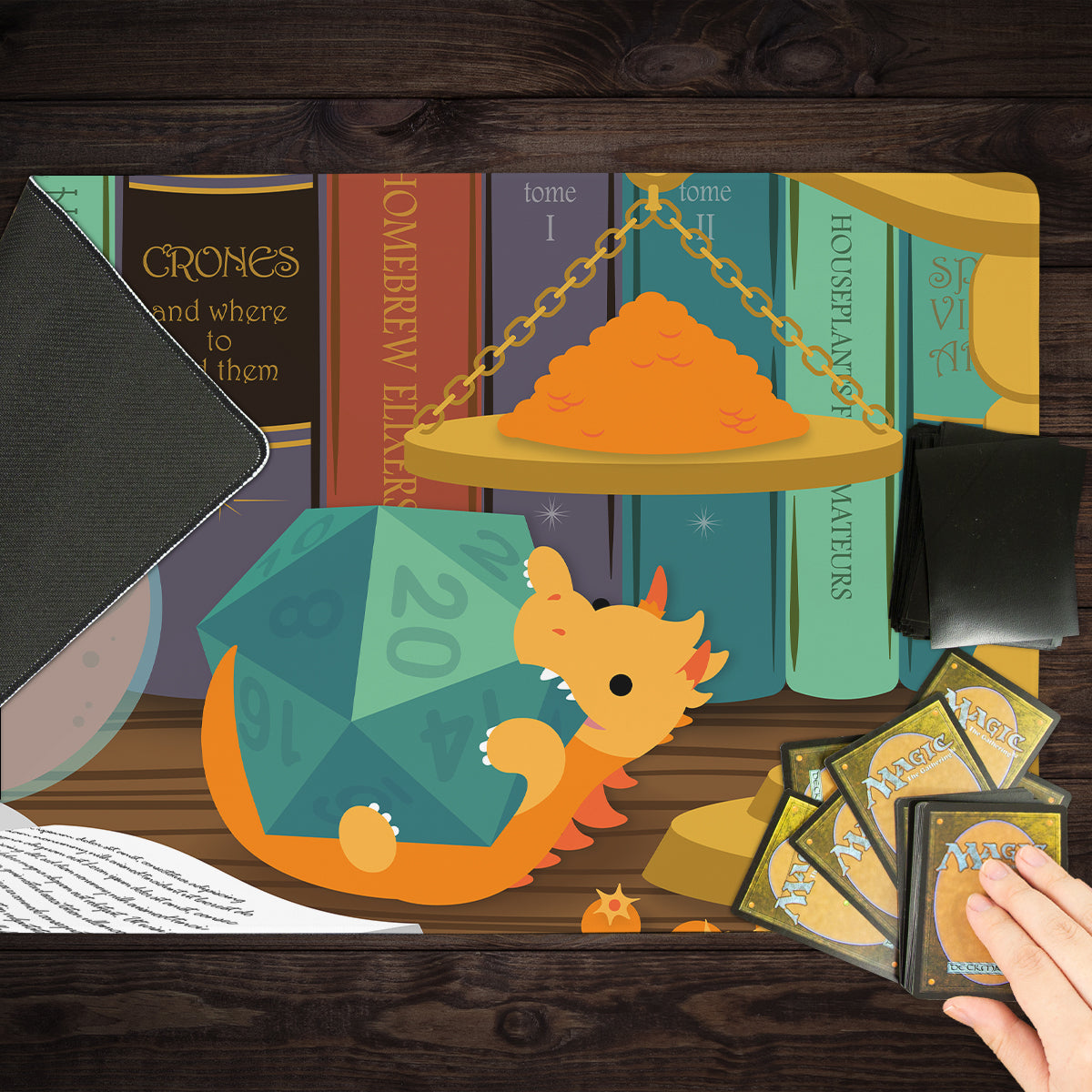 The Magicians Assistant Playmat - Premium Playmat from Inked Gaming - Just $34.99! Shop now at Game Crave Tournament Store