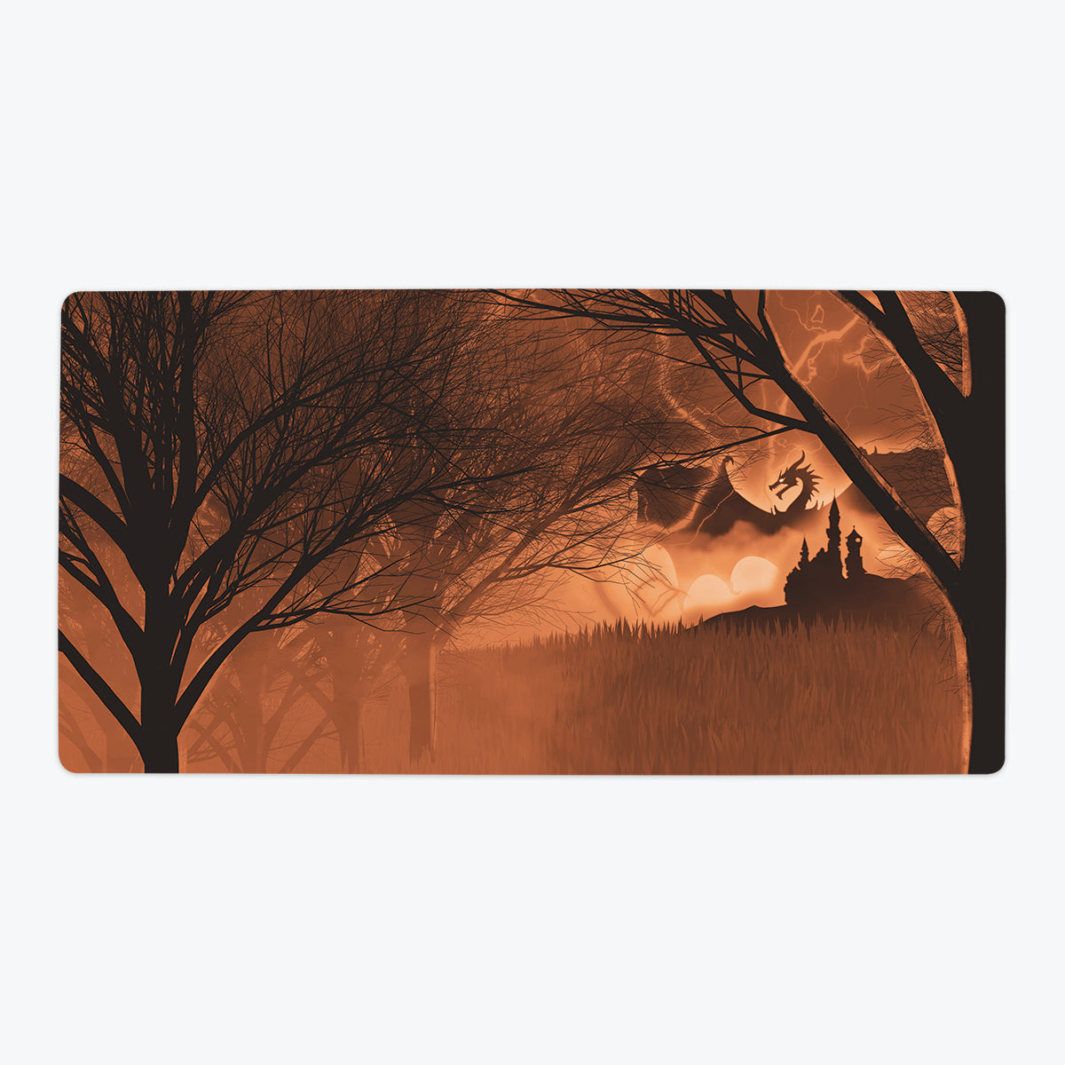 Thunder Dragon Castle Playmat - Premium Playmat from Inked Gaming - Just $34.99! Shop now at Game Crave Tournament Store