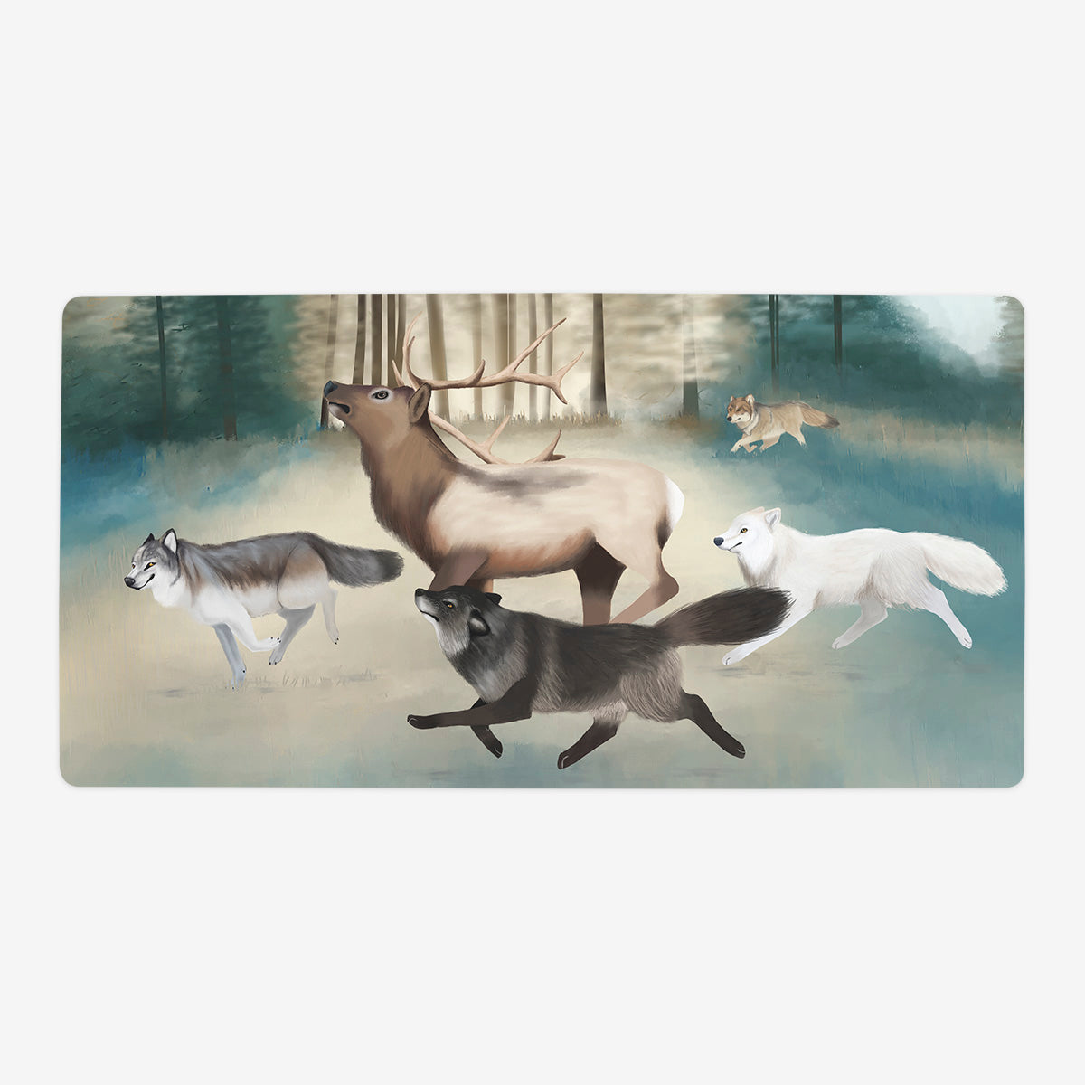 Time For Dinner Playmat - Premium Playmat from Inked Gaming - Just $34.99! Shop now at Game Crave Tournament Store