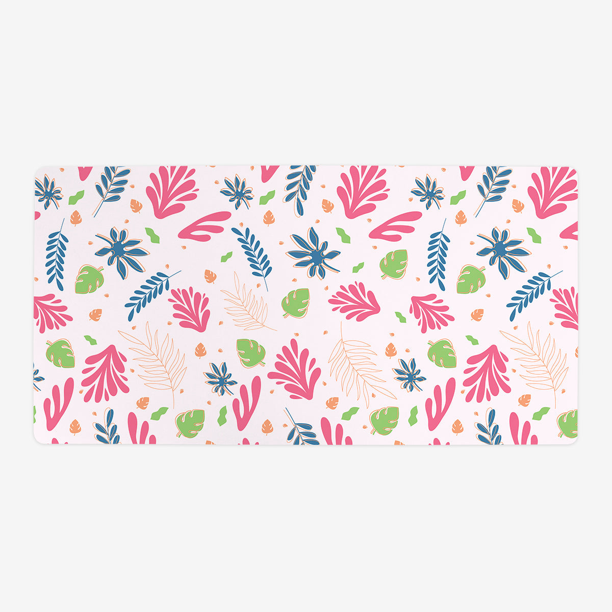 Tropical Leaves Playmat - Premium Desk Mat from Inked Gaming - Just $34.99! Shop now at Game Crave Tournament Store