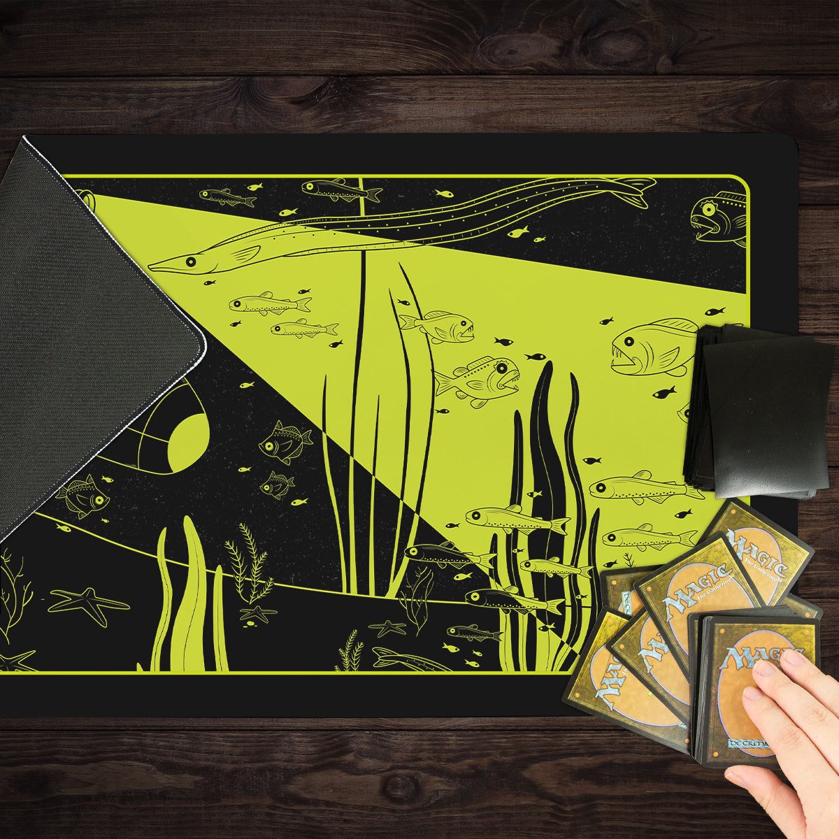 Under the Sea Playmat - Premium Playmat from Inked Gaming - Just $34.99! Shop now at Game Crave Tournament Store