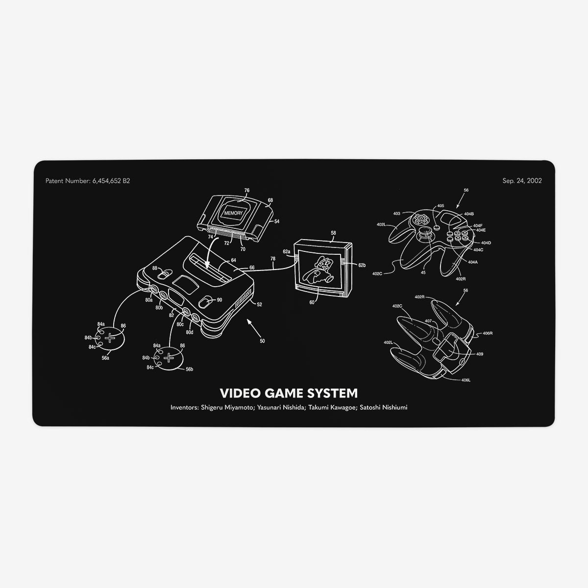 Video Game System Playmat - Premium Playmat from Inked Gaming - Just $34.99! Shop now at Game Crave Tournament Store