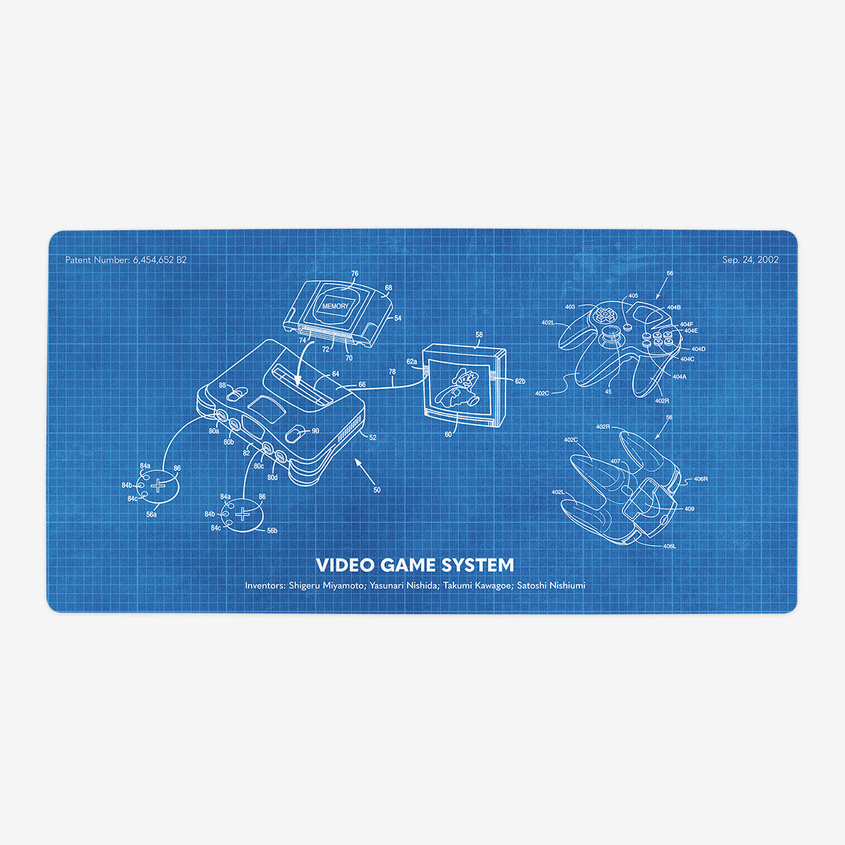 Video Game System Playmat - Premium Playmat from Inked Gaming - Just $34.99! Shop now at Game Crave Tournament Store