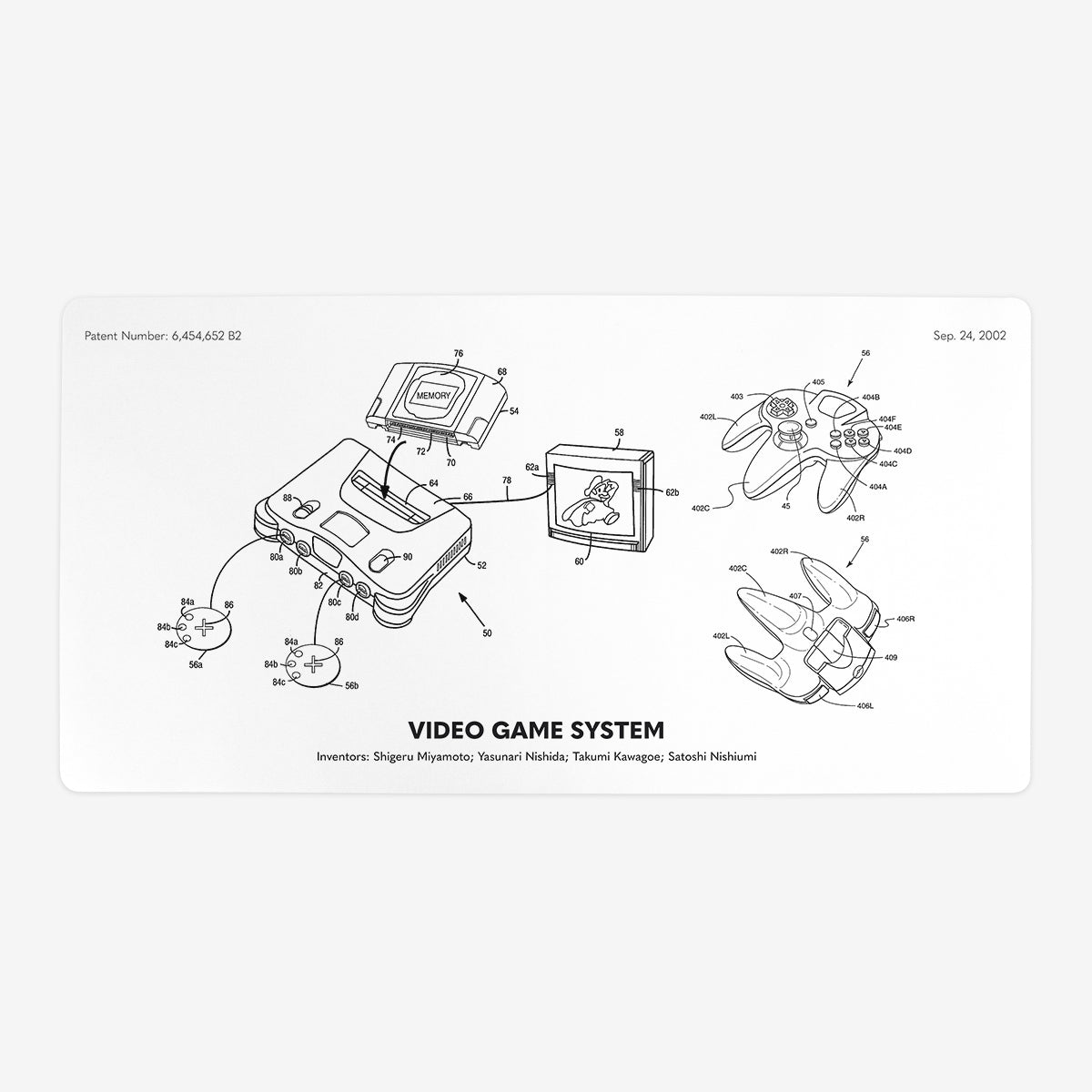 Video Game System Playmat - Premium Playmat from Inked Gaming - Just $34.99! Shop now at Game Crave Tournament Store