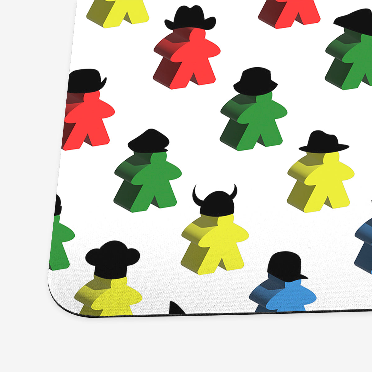 Village Meeple Playmat - Premium Desk Mat from Inked Gaming - Just $34.99! Shop now at Game Crave Tournament Store