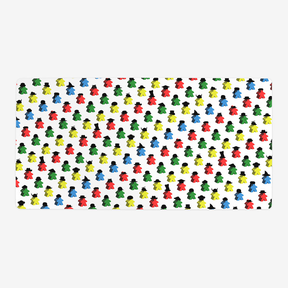 Village Meeple Playmat - Premium Desk Mat from Inked Gaming - Just $34.99! Shop now at Game Crave Tournament Store
