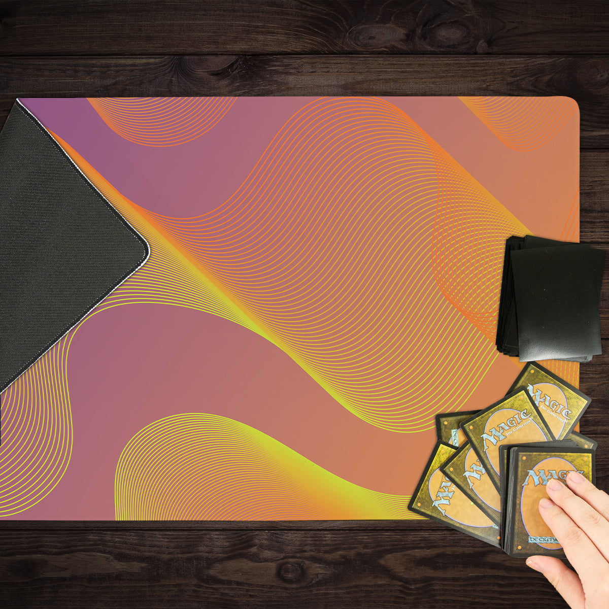 Waves On The Horizon Playmat - Premium Playmat from Inked Gaming - Just $34.99! Shop now at Game Crave Tournament Store