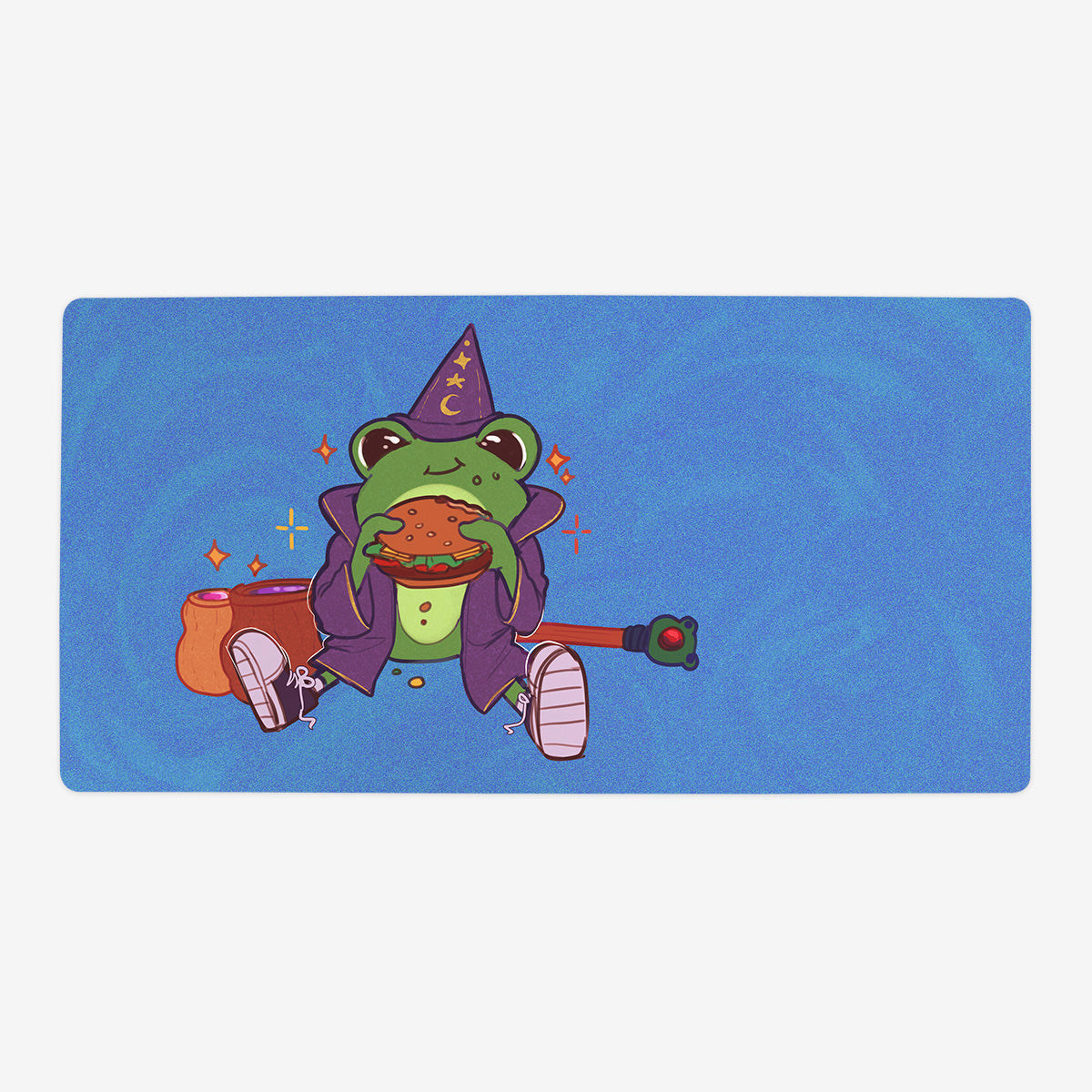 Wizard's Lunch Break Playmat - Premium Playmat from Inked Gaming - Just $34.99! Shop now at Game Crave Tournament Store