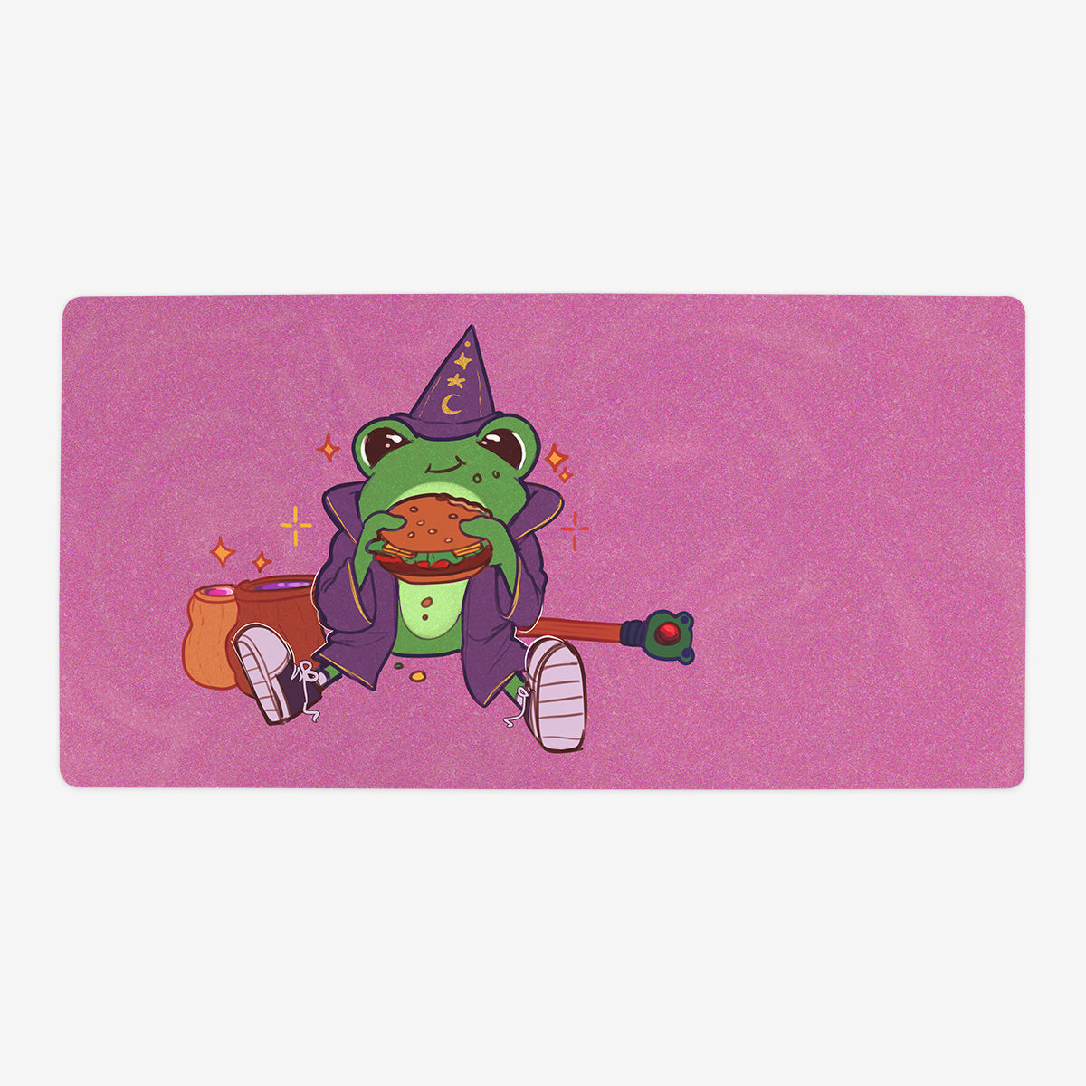 Wizard's Lunch Break Playmat - Premium Playmat from Inked Gaming - Just $34.99! Shop now at Game Crave Tournament Store