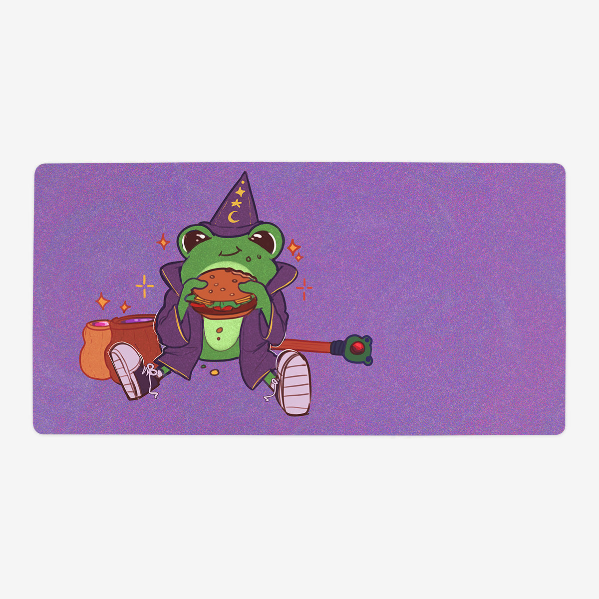 Wizard's Lunch Break Playmat - Premium Playmat from Inked Gaming - Just $34.99! Shop now at Game Crave Tournament Store