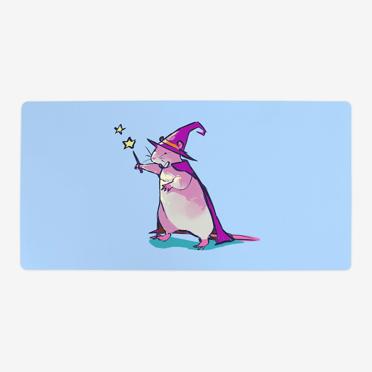 Wizard Rat Playmat - Premium Playmat from Inked Gaming - Just $34.99! Shop now at Game Crave Tournament Store