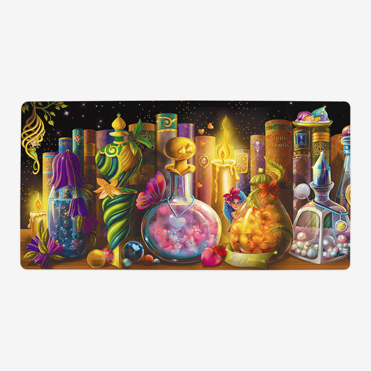 The Magical Potions Playmat - Premium Desk Mat from Inked Gaming - Just $34.99! Shop now at Game Crave Tournament Store