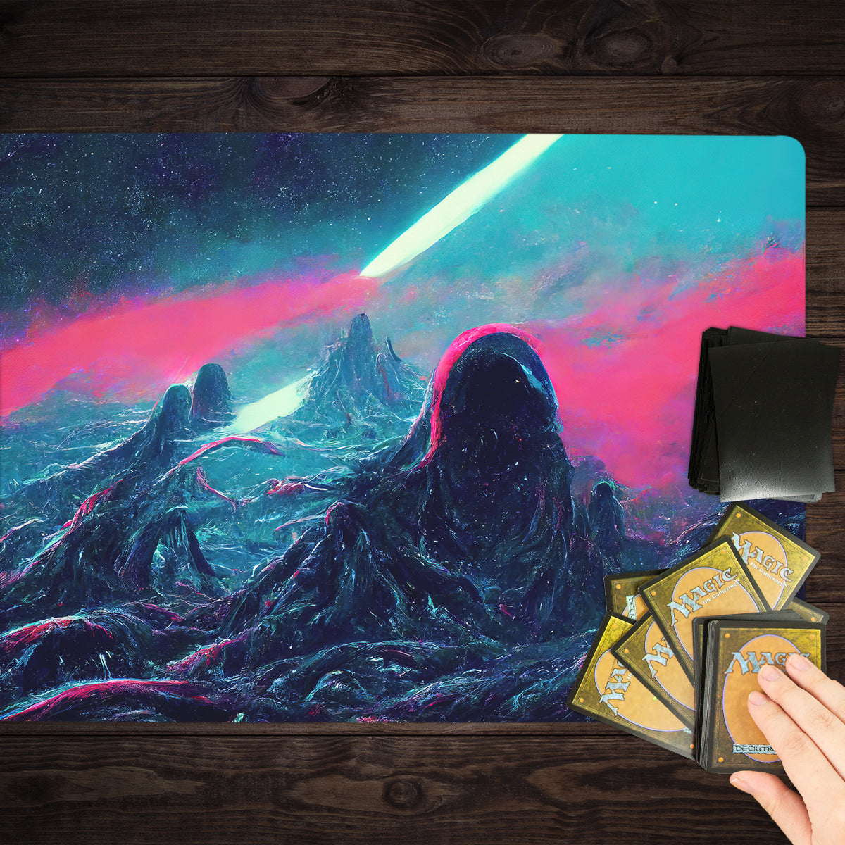 Tangled Space Growths Playmat - Premium Playmat from Inked Gaming - Just $34.99! Shop now at Game Crave Tournament Store