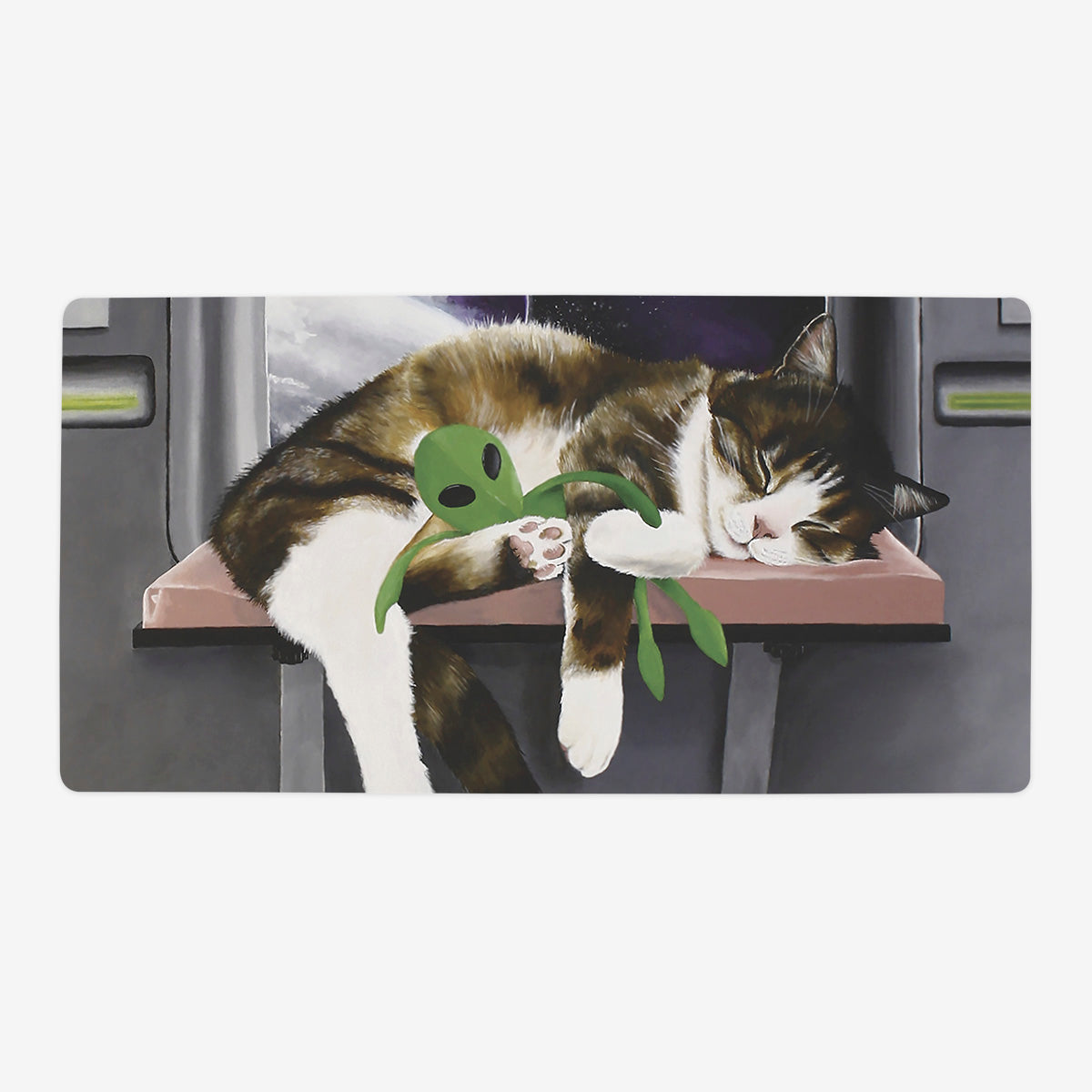 Space Cat Playmat - Premium Playmat from Inked Gaming - Just $34.99! Shop now at Game Crave Tournament Store
