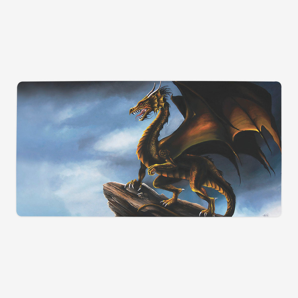 The Lookout Playmat - Premium Playmat from Inked Gaming - Just $34.99! Shop now at Game Crave Tournament Store
