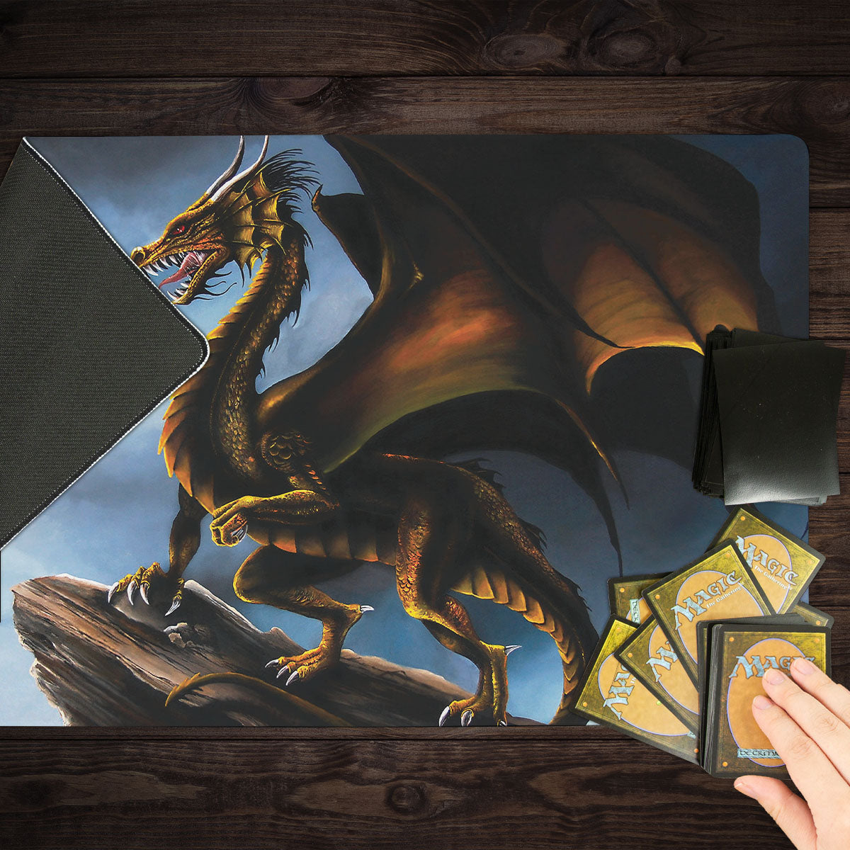 The Lookout Playmat - Premium Playmat from Inked Gaming - Just $34.99! Shop now at Game Crave Tournament Store