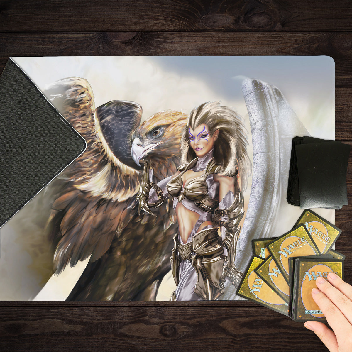 Valkyrie Playmat - Premium Playmat from Inked Gaming - Just $34.99! Shop now at Game Crave Tournament Store