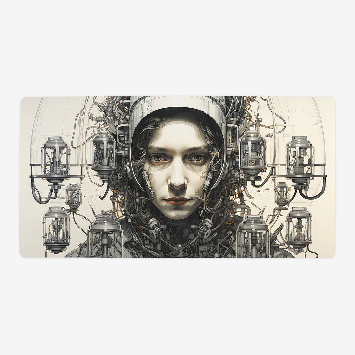 Space Cyborg Playmat - Premium Playmat from Inked Gaming - Just $34.99! Shop now at Game Crave Tournament Store
