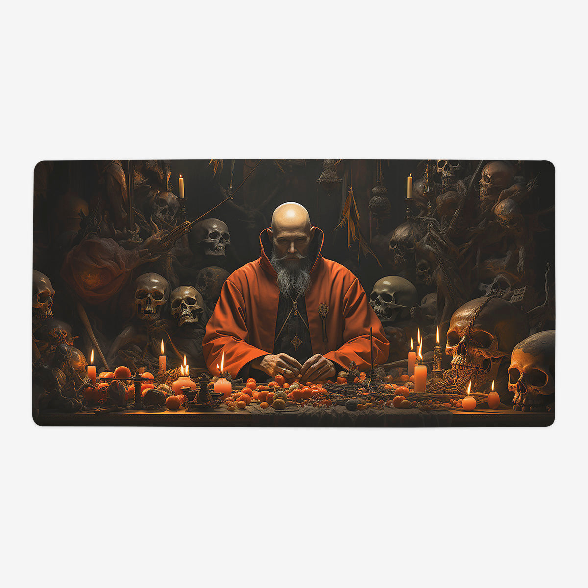 The Red Priest Playmat - Premium Playmat from Inked Gaming - Just $34.99! Shop now at Game Crave Tournament Store