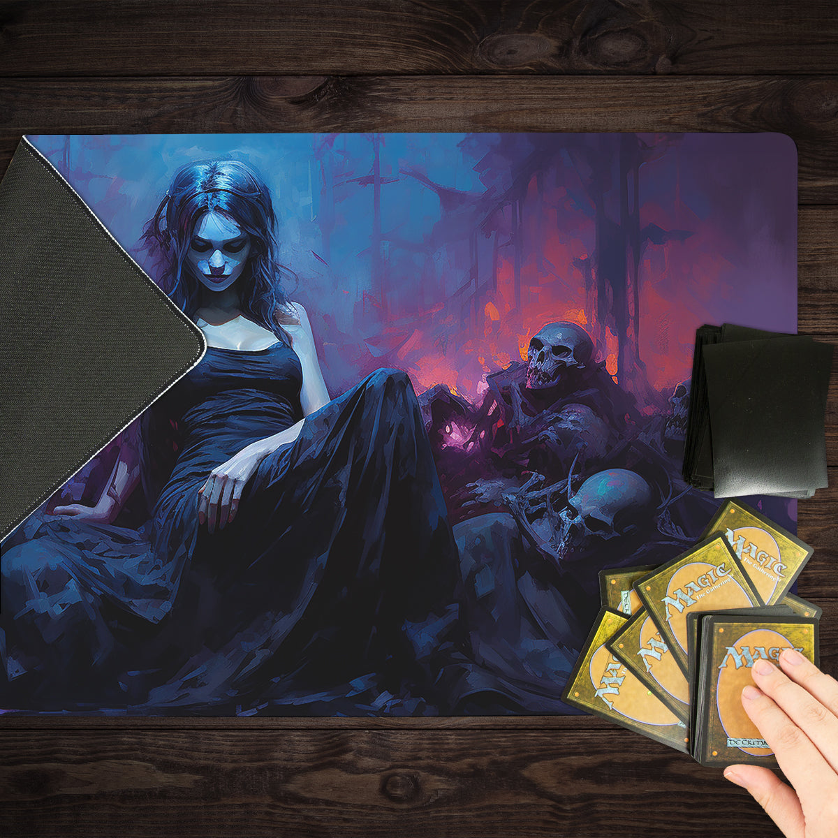 Zombie Queen Playmat - Premium Playmat from Inked Gaming - Just $34.99! Shop now at Game Crave Tournament Store