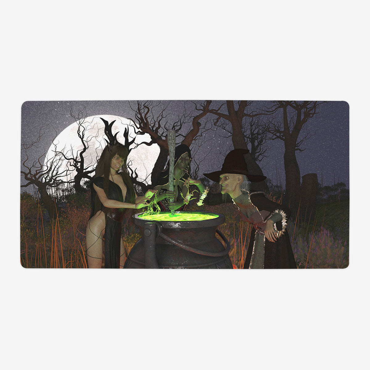 Witches' Brew Playmat - Premium Playmat from Inked Gaming - Just $34.99! Shop now at Game Crave Tournament Store