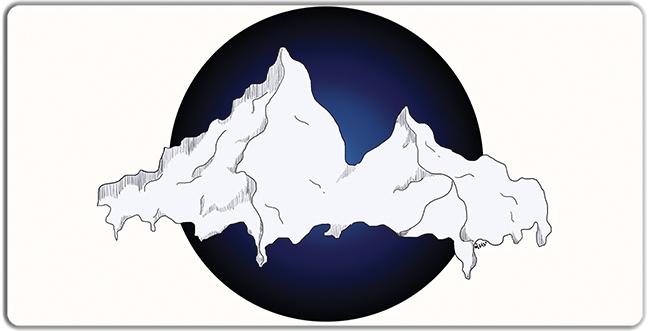 The Mountains Are Calling Playmat - Premium Playmat from Inked Gaming - Just $34.99! Shop now at Game Crave Tournament Store