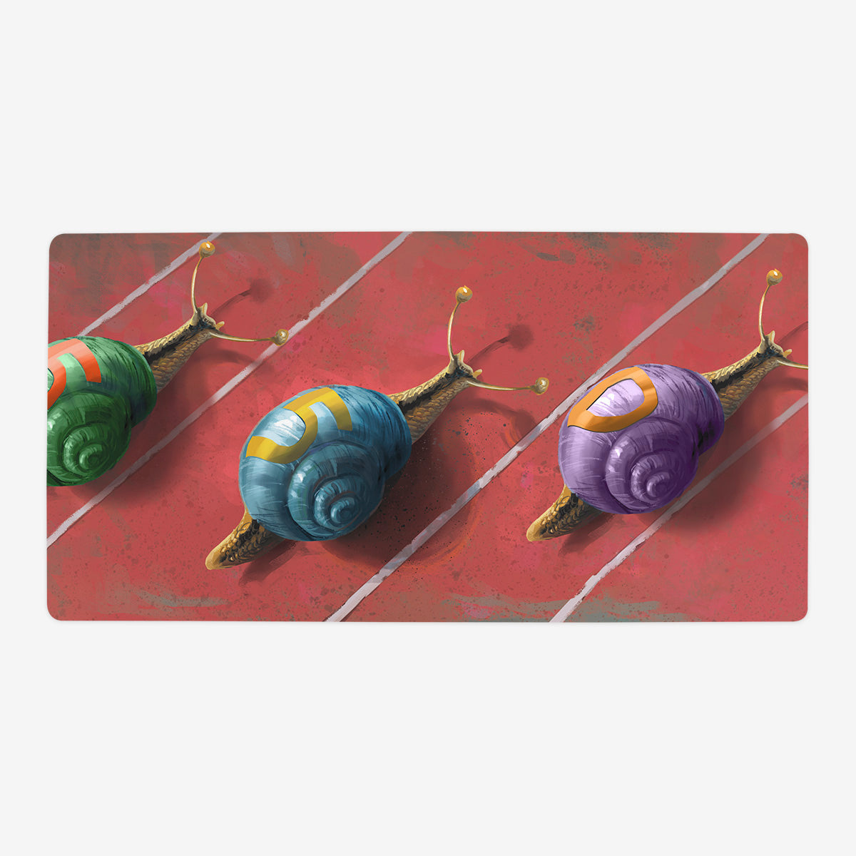 Snail Race Playmat - Premium Playmat from Inked Gaming - Just $34.99! Shop now at Game Crave Tournament Store