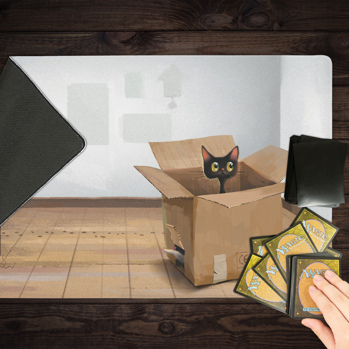 The Forgotten Cat Playmat - Premium Playmat from Inked Gaming - Just $34.99! Shop now at Game Crave Tournament Store