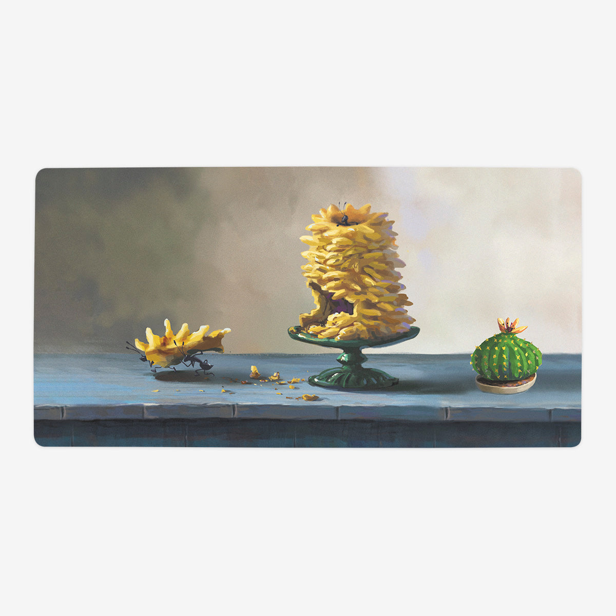 The Theft of a Lithuanian Tree Cake Playmat - Premium Playmat from Inked Gaming - Just $34.99! Shop now at Game Crave Tournament Store