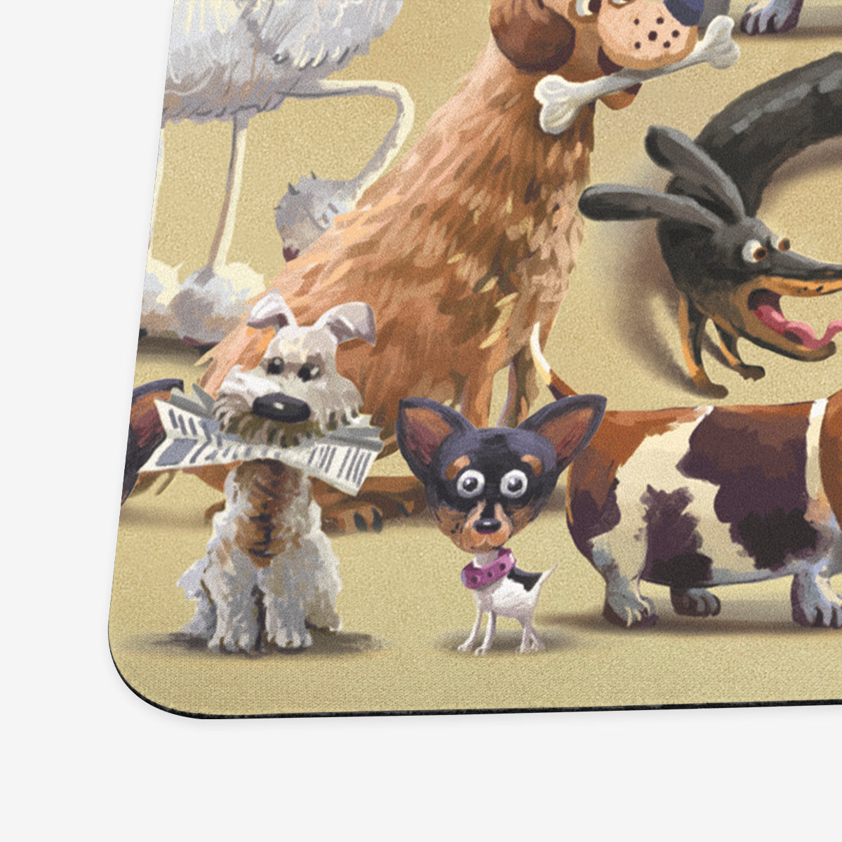 Who Let the Dogs Out Playmat - Premium Playmat from Inked Gaming - Just $34.99! Shop now at Game Crave Tournament Store