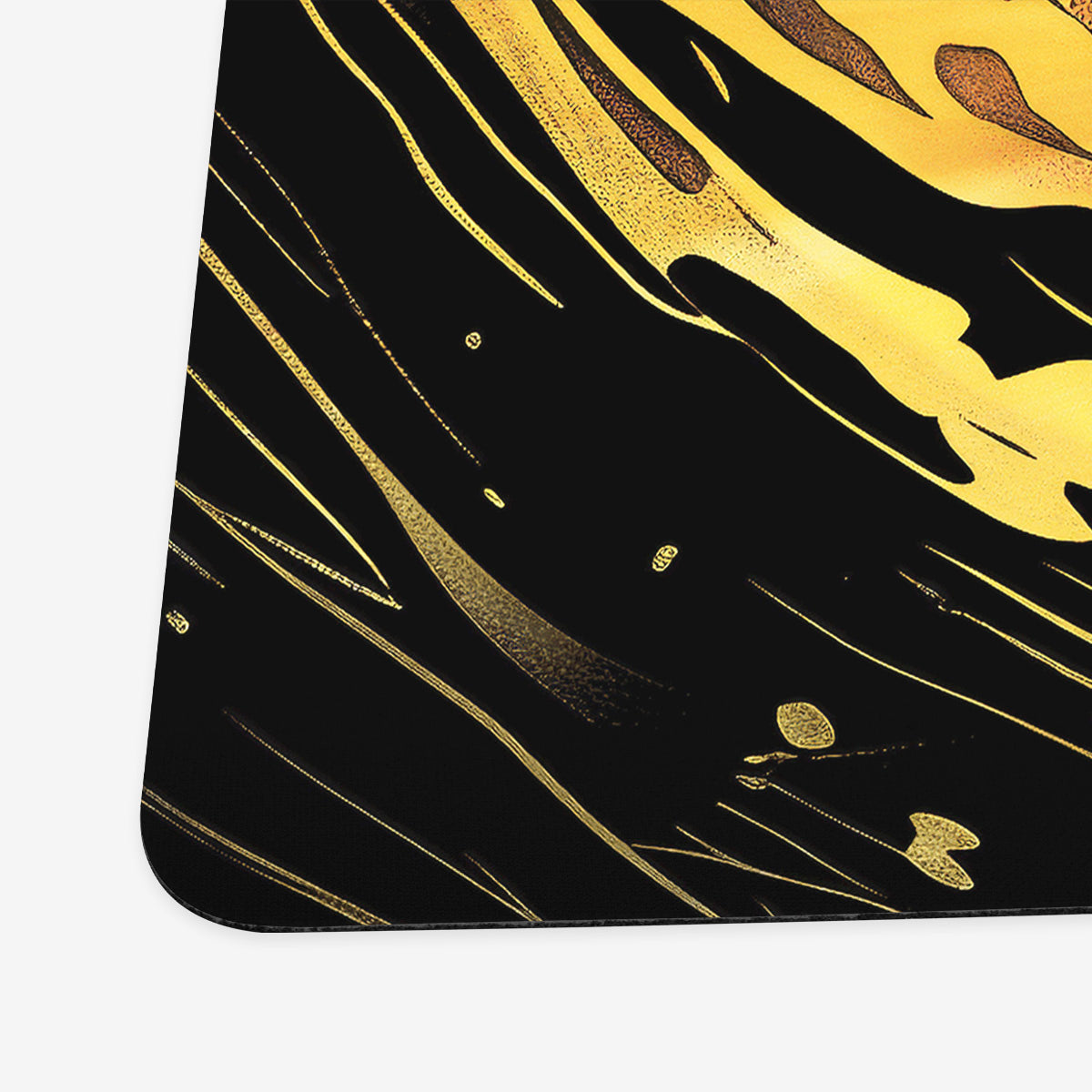 Tiger Molten Gold Playmat - Premium Playmat from Inked Gaming - Just $34.99! Shop now at Game Crave Tournament Store