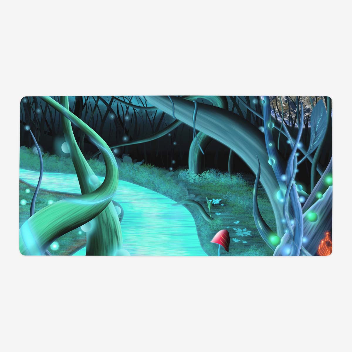 Vine Orb Forest Playmat - Premium Playmat from Inked Gaming - Just $34.99! Shop now at Game Crave Tournament Store