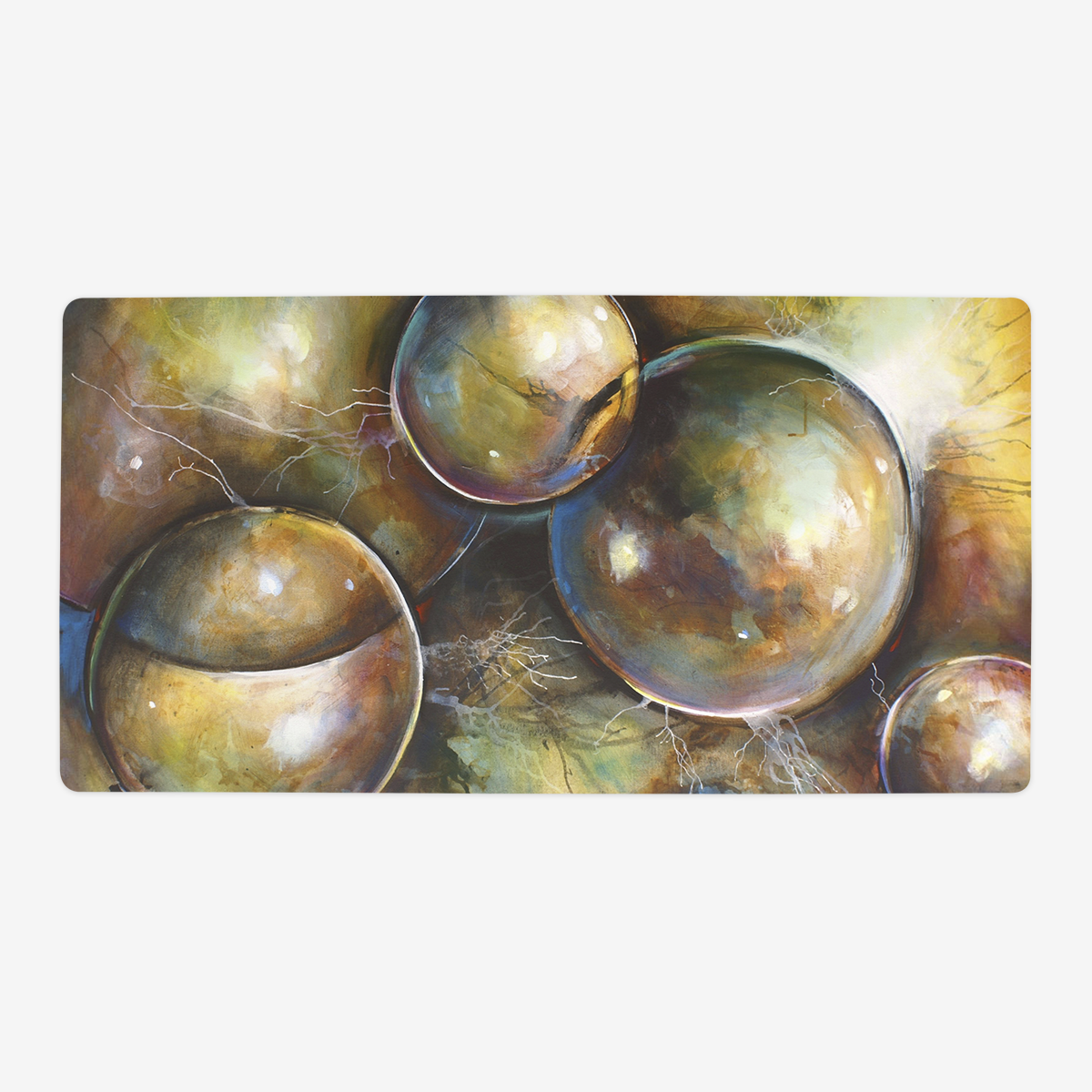 Static Bubbles Playmat - Premium Playmat from Inked Gaming - Just $34.99! Shop now at Game Crave Tournament Store