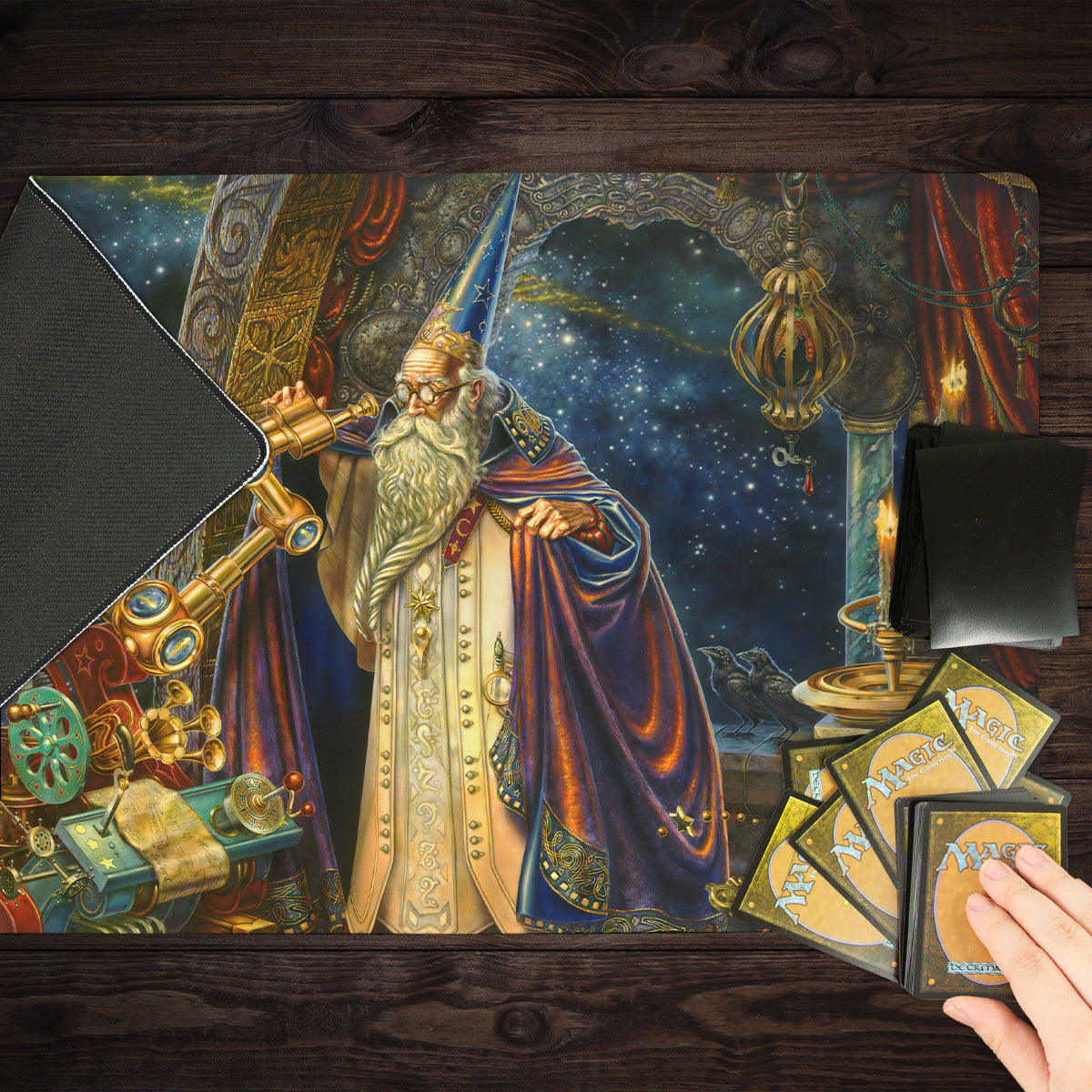 The Astronomer Playmat - Premium Playmat from Inked Gaming - Just $34.99! Shop now at Game Crave Tournament Store