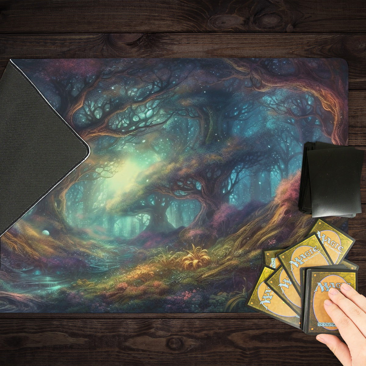 Twilight Forest Playmat - Premium Playmat from Inked Gaming - Just $34.99! Shop now at Game Crave Tournament Store