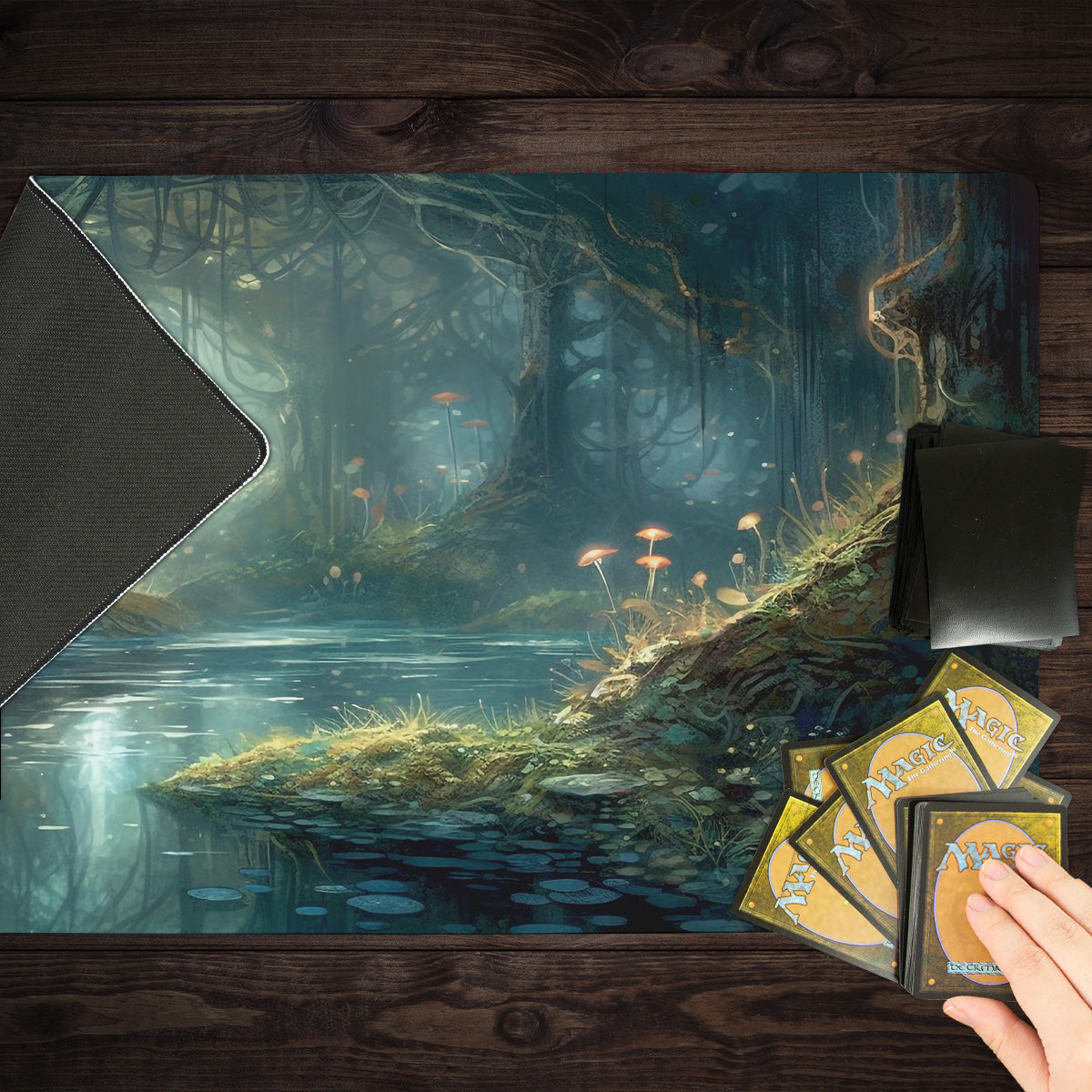 Twilight Swampland Playmat - Premium Playmat from Inked Gaming - Just $34.99! Shop now at Game Crave Tournament Store