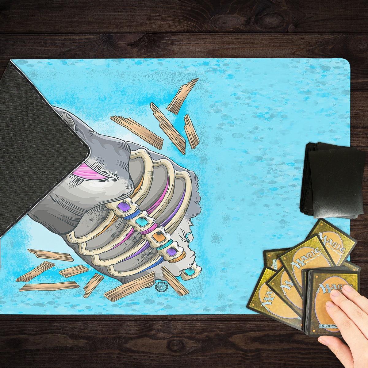 The Great White Shark Playmat - Premium Desk Mat from Inked Gaming - Just $34.99! Shop now at Game Crave Tournament Store
