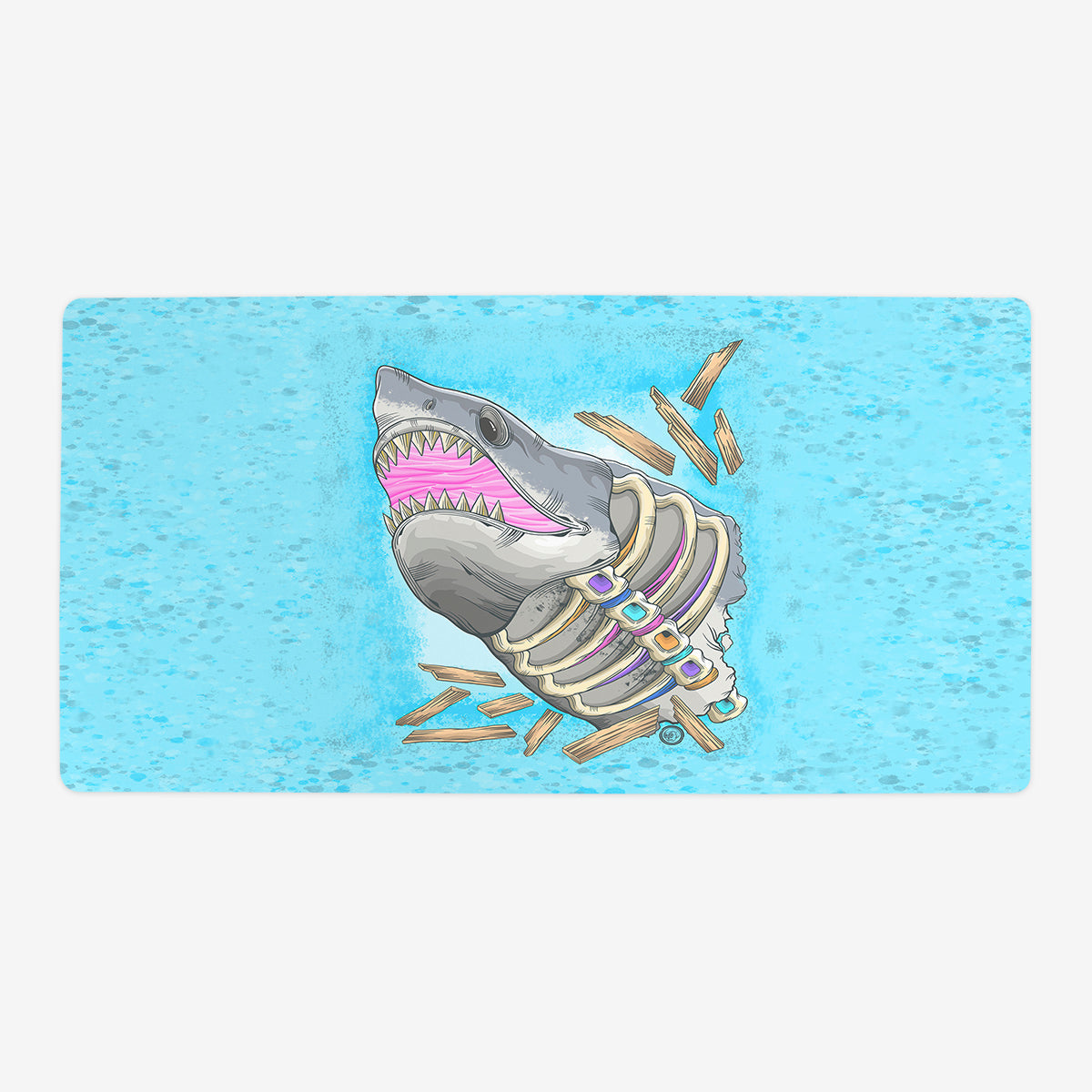 The Great White Shark Playmat - Premium Desk Mat from Inked Gaming - Just $34.99! Shop now at Game Crave Tournament Store