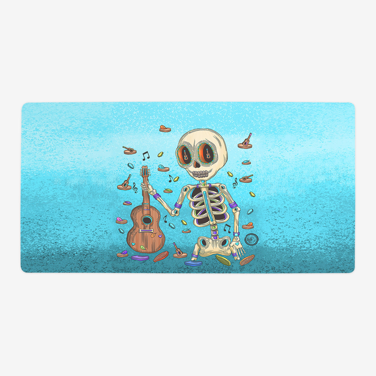 The Guitar Musician Playmat - Premium Desk Mat from Inked Gaming - Just $34.99! Shop now at Game Crave Tournament Store