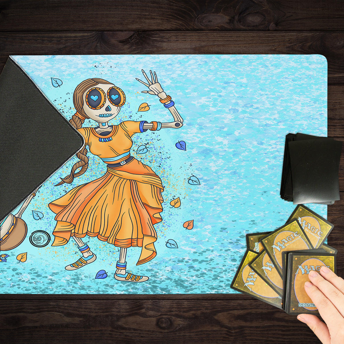 The Indian Dancer Playmat - Premium Desk Mat from Inked Gaming - Just $34.99! Shop now at Game Crave Tournament Store