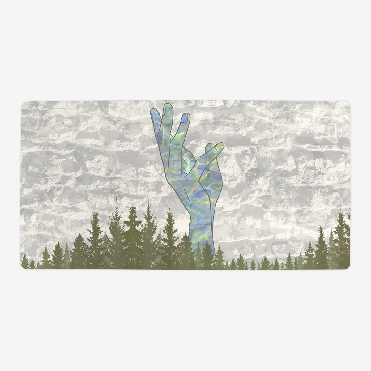 We're All Reaching Playmat - Premium Playmat from Inked Gaming - Just $34.99! Shop now at Game Crave Tournament Store