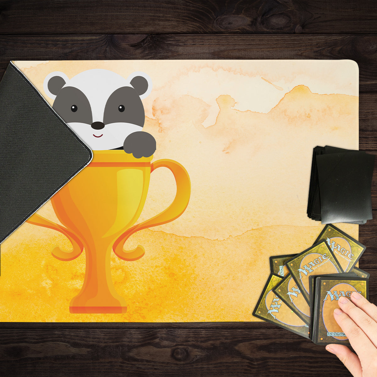 Winning Badger Playmat - Premium Playmat from Inked Gaming - Just $34.99! Shop now at Game Crave Tournament Store