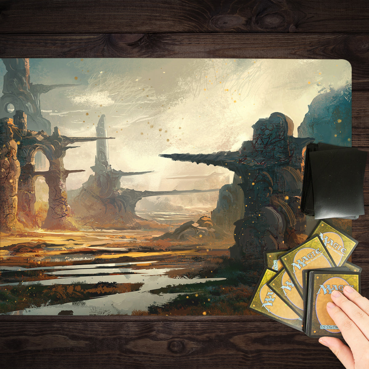 The Alien Rocks Playmat - Premium Desk Mat from Inked Gaming - Just $34.99! Shop now at Game Crave Tournament Store