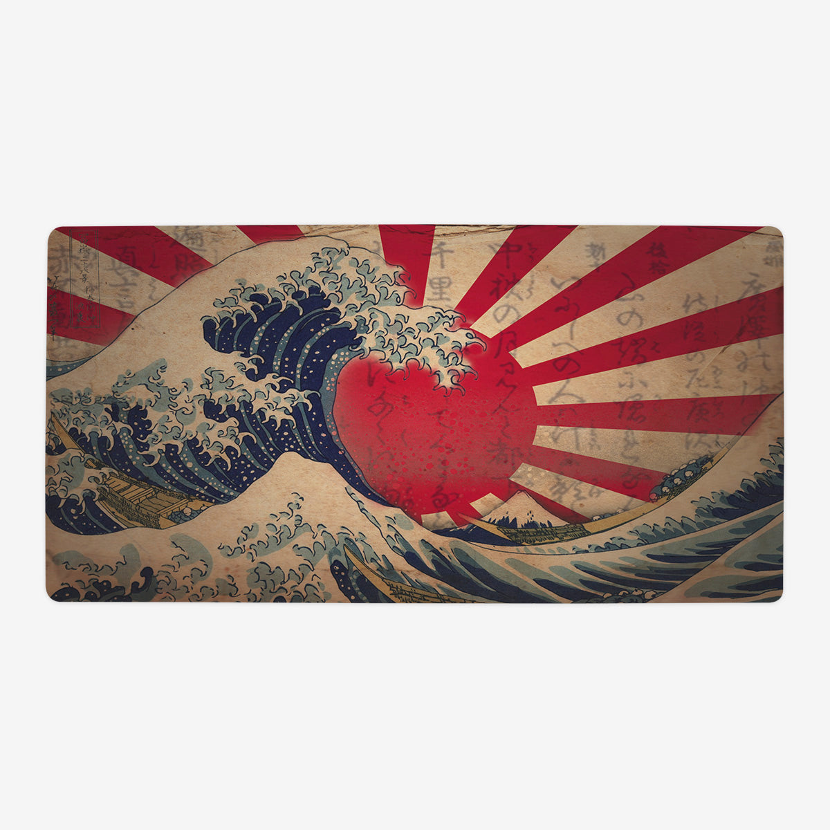 The Great Wave Playmat - Premium Playmat from Inked Gaming - Just $34.99! Shop now at Game Crave Tournament Store
