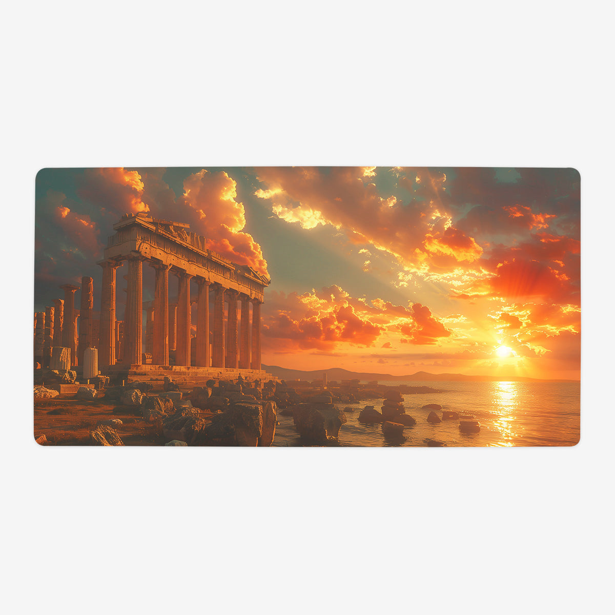 Sunlit Heritage Playmat - Premium Playmat from Inked Gaming - Just $34.99! Shop now at Game Crave Tournament Store