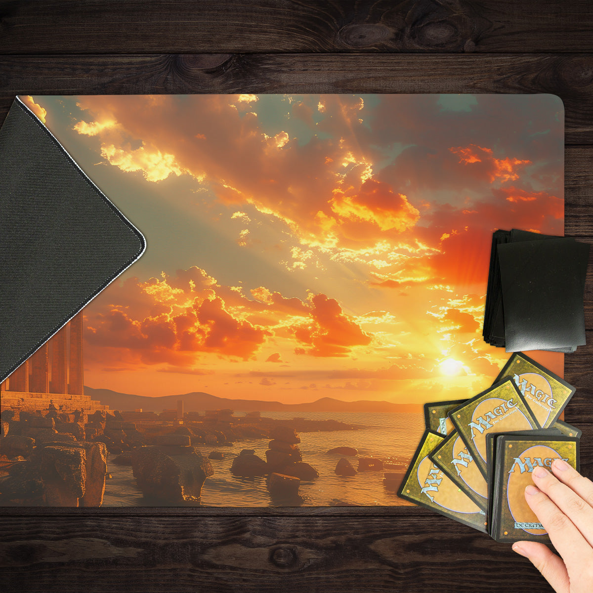 Sunlit Heritage Playmat - Premium Playmat from Inked Gaming - Just $34.99! Shop now at Game Crave Tournament Store