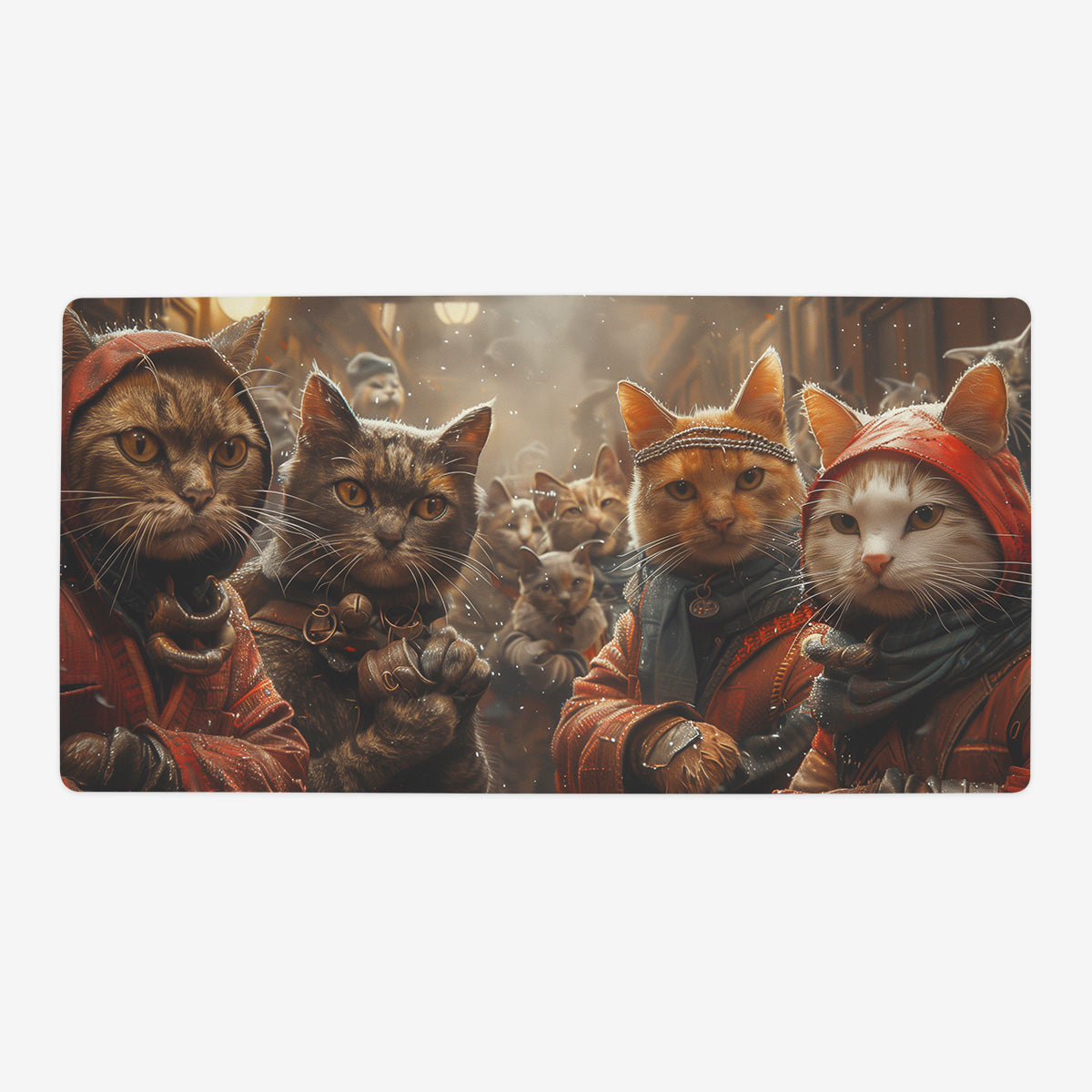 The Purr Crew Playmat - Premium Playmat from Inked Gaming - Just $34.99! Shop now at Game Crave Tournament Store