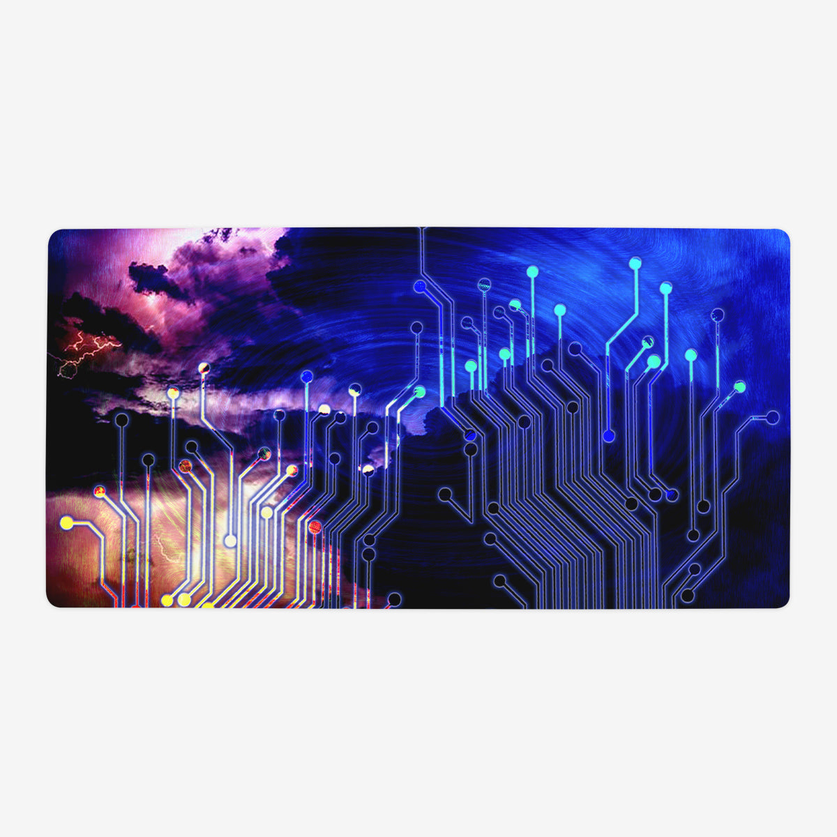 Stormy Circuits Playmat - Premium Playmat from Inked Gaming - Just $34.99! Shop now at Game Crave Tournament Store